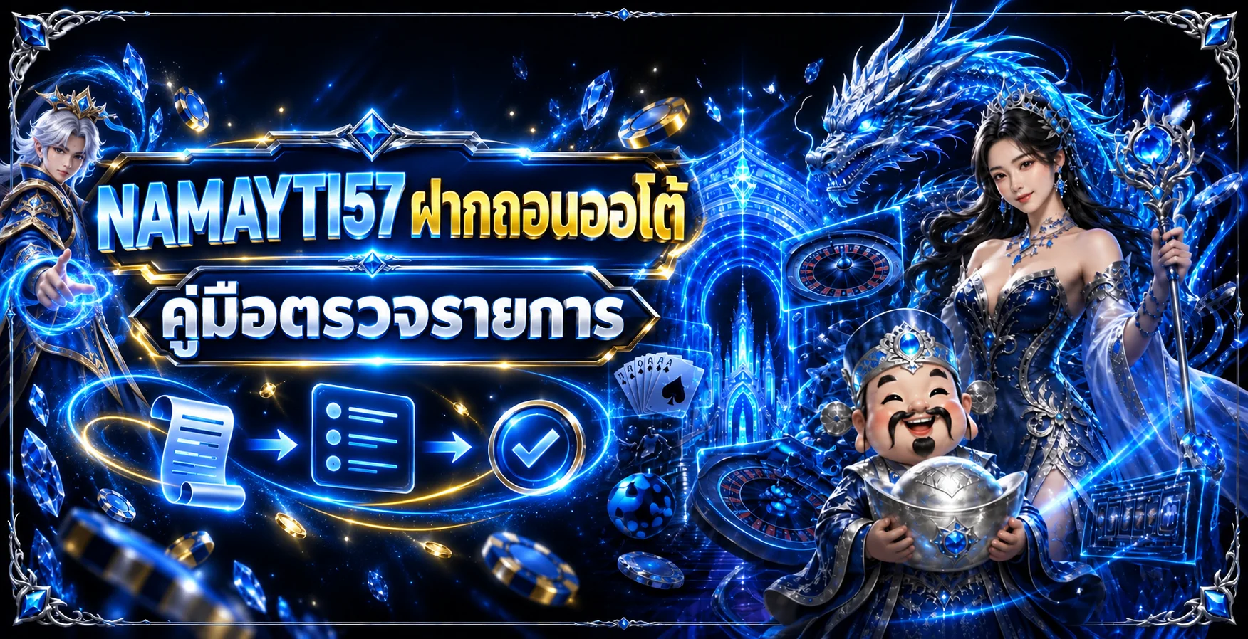 NAMAYTI57 ฝากถอนออโต้ วิธีทำรายการและแก้ยอดล่าช้า